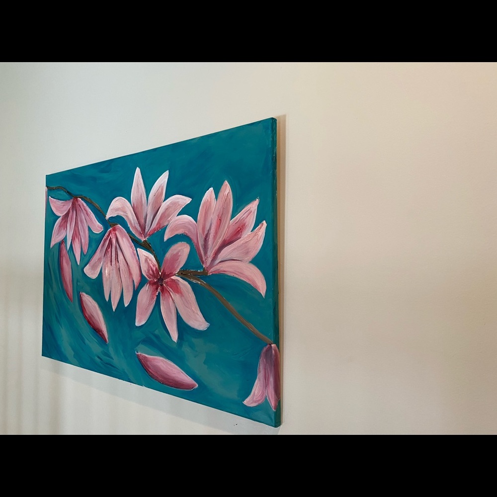 DANCING PETALS 24x36”